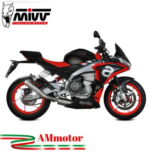 Scarico Completo Mivv Aprilia Tuono 660 Terminale X-M1 Titanio Moto