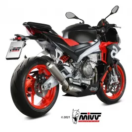 Scarico Completo Mivv Aprilia Tuono 660 Terminale X-M1 Titanio Moto 2