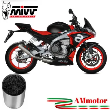 Scarico Completo Mivv Aprilia Tuono 660 Terminale X-M1 Titanio Moto
