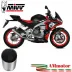 Scarico Completo Mivv Aprilia Tuono 660 Terminale X-M1 Titanio Moto