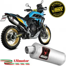 Mivv Yamaha Tenere' 700 Terminale Di Scarico Moto Marmitta Dakar Inox Omologato
