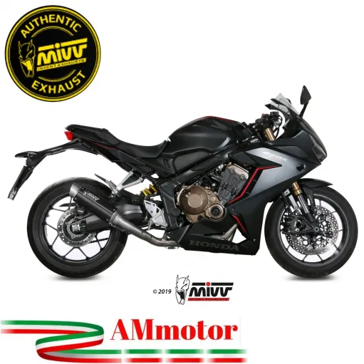 Scarico Completo Mivv Honda CBR 650 R Moto Terminale GP Pro Inox Nero