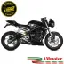Mivv Triumph Street Triple 765 R / RS Terminale Di Scarico Moto Marmitta Delta Race Nero Omologato