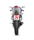 Akrapovic Yamaha Yzf R 125 14 - 2016 Impianto Di Scarico Completo Racing Line Terminale Titanio Moto