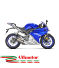 Akrapovic Yamaha Yzf R 125 14 - 2016 Impianto Di Scarico Completo Racing Line Terminale Titanio Moto