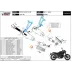 Mivv Moto Guzzi V7 III Terminali Di Scarico Marmitte Ghibli S Inox Nero