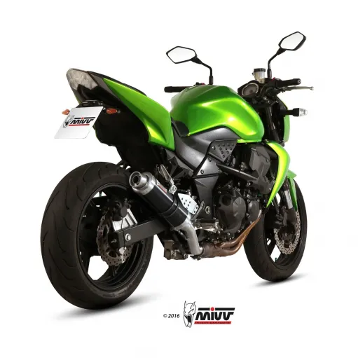 Mivv Kawasaki Z 750 Terminale Di Scarico Moto Marmitta GP Inox Nero