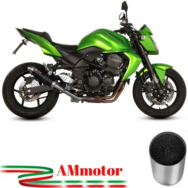 Mivv Kawasaki Z 750 Terminale Di Scarico Moto Marmitta GP Inox Nero