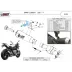 Mivv Bmw S 1000 R 2017 - 2020 Terminale Di Scarico Moto Marmitta X-M1 Titanio Omologato