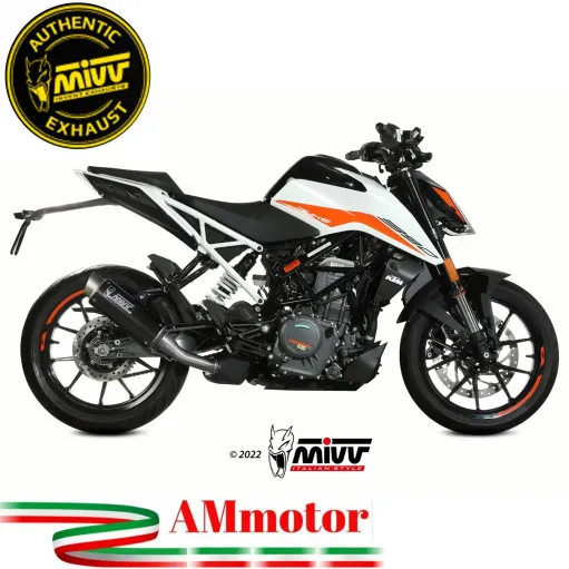 Mivv Ktm 390 Duke 2021 Terminale Di Scarico Marmitta Gp Pro Carbonio Moto Omologato