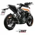 Mivv Ktm 390 Duke 2021 Terminale Di Scarico Marmitta Gp Pro Inox Nero Moto Omologato