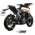 Mivv Ktm 390 Duke 2021 Terminale Di Scarico Marmitta X-M1 Inox Nero Moto Omologato