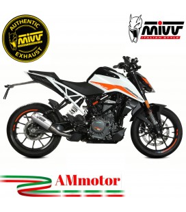 Mivv Ktm 390 Duke 2021 Terminale Di Scarico Marmitta Mk3 Inox Moto Racing