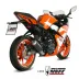 Mivv Ktm RC 125 17 - 2020 Terminale Di Scarico Moto Marmitta Mk3 Carbonio