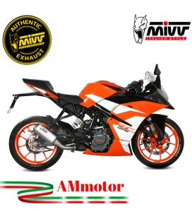 Mivv Ktm RC 125 17 - 2020 Terminale Di Scarico Moto Marmitta Mk3 Inox