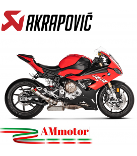Akrapovic Bmw S 1000 RR 19 2022 Terminale Di Scarico Slip-On Line Titanio Moto