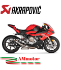 Akrapovic Bmw S 1000 RR 19 2022 Terminale Di Scarico Slip-On Line Titanio Moto