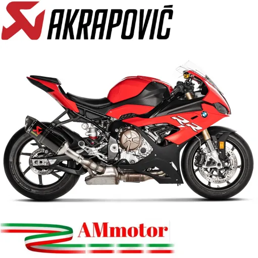 Akrapovic Bmw S 1000 RR 19 2024 Terminale Di Scarico Slip-On Line Carbonio Moto