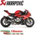 Akrapovic Bmw S 1000 RR 19 2024 Terminale Di Scarico Slip-On Line Carbonio Moto