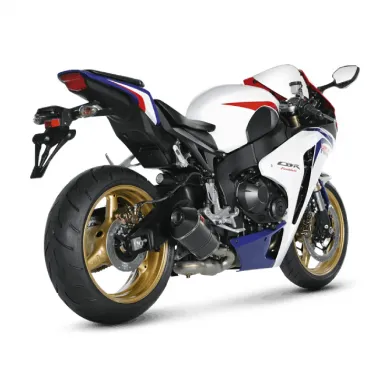 Akrapovic Honda Cbr 1000 RR 08 2014 Terminale Di Scarico Slip-On Line Carbonio Moto