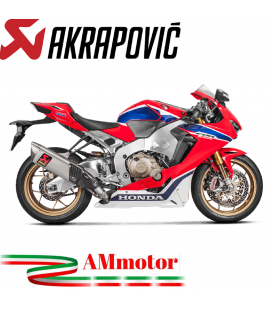 Akrapovic Honda Cbr 1000 RR 17 2019 Terminale Di Scarico Slip-On Line Titanio Moto Omologato