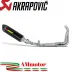 Akrapovic Kawasaki Z 1000 14 2020 Impianto Di Scarico Completo Racing Line Terminale Carbonio Moto