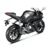 Akrapovic Yamaha Yzf R 125 17 - 2018 Impianto Di Scarico Completo Racing Line Terminale Titanio Moto