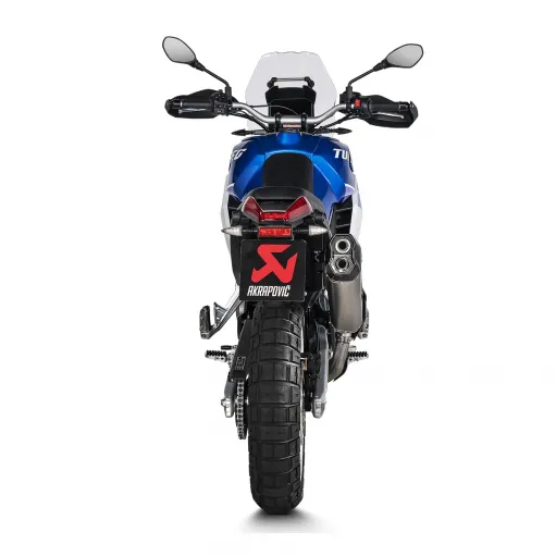 Akrapovic Aprilia Tuareg 660 Terminale Di Scarico Slip-On Line Titanio Moto Omologato