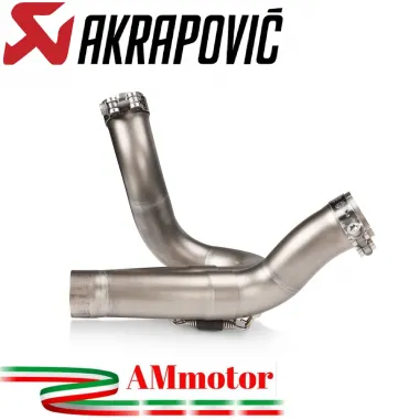 Akrapovic Ducati Monster 937 Tubo Elimina Kat Inox Catalizzatore Moto Decatalizzatore