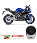 Akrapovic Yamaha Yzf R 125 19 - 2020 Impianto Di Scarico Completo Racing Line Terminale Titanio Moto