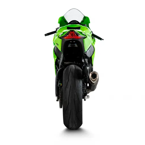 Akrapovic Kawasaki Ninja Zx-10 R 21 - 2024 Terminale Di Scarico Moto Slip-On Line Titanio