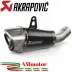 Akrapovic Kawasaki Ninja Zx-10 R 21 - 2024 Terminale Di Scarico Moto Slip-On Line Titanio