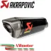Akrapovic Kawasaki Ninja Zx-10 R 21 - 2024 Terminale Di Scarico Moto Slip-On Line Carbonio Omologato