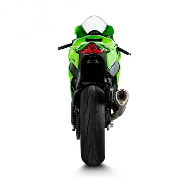 Akrapovic Kawasaki Ninja Zx-10 R 21 - 2024 Terminale Di Scarico Moto Slip-On Line Carbonio Omologato