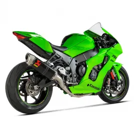 Akrapovic Kawasaki Zx-10 R 21 - 2024 Scarico Completo Moto Evolution Line Terminale Carbonio 2