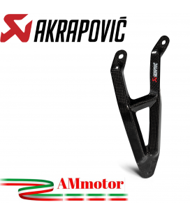 Staffa Akrapovic In Carbonio Per Kawasaki Zx-10 R 2021 Scarico Slip-On Line Elimina Pedana
