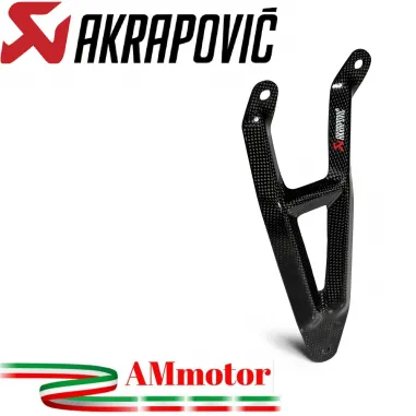 Staffa Akrapovic In Carbonio Per Kawasaki Zx-10 R 2021 Scarico Slip-On Line Elimina Pedana