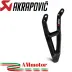 Staffa Akrapovic In Carbonio Per Kawasaki Zx-10 R 2021 Scarico Slip-On Line Elimina Pedana