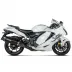 Akrapovic Suzuki Gsx-R 1300 Hayabusa 21 - 2024 Terminali Di Scarico Slip-On Line Titanio Moto Omologati