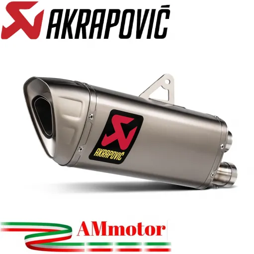 Akrapovic Triumph Speed Triple 1200 RS / RR Terminale Di Scarico Slip-On Line Titanio Moto Omologato