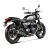 Akrapovic Triumph Street Twin 900 16 - 2020 Terminali Di Scarico Slip-On Line Titanio Moto Omologati