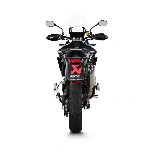Akrapovic Triumph Tiger 850 / 900 Terminale Di Scarico Slip-On Line Titanio Per Moto Omologato