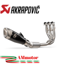 Akrapovic Triumph Trident 660 Impianto Di Scarico Completo Racing Line Terminale In Titanio Moto