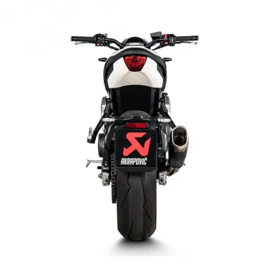 Akrapovic Triumph Trident 660 Impianto Di Scarico Completo Racing Line Terminale In Titanio Moto