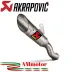 Akrapovic Yamaha Mt-03 2022 Terminale Di Scarico Slip-On Titanio Moto Racing