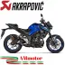 Akrapovic Yamaha Mt-03 2022 Terminale Di Scarico Slip-On Carbonio Moto Omologato