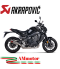 Akrapovic Yamaha Mt-09 21 - 2022 Impianto Di Scarico Completo Racing Line Terminale Titanio Moto