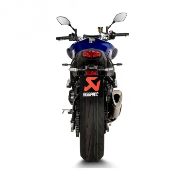 Akrapovic Yamaha Mt-10 2022 Terminale Di Scarico Slip-On Titanio Moto Omologato