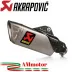 Akrapovic Yamaha Mt-10 2022 Terminale Di Scarico Slip-On Titanio Moto Omologato