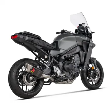 Akrapovic Yamaha Tracer 9 GT Impianto Di Scarico Completo Racing Line Terminale Carbonio Moto